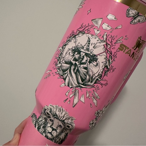 Stanley 40 oz. Special limited edition Pink Ozian Reprise WICKED tumbler NWT - Picture 7 of 10